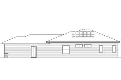 Ranch House Plan #035-00663 Elevation Photo