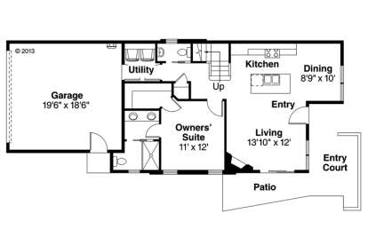 House Plan House Plan #16719 Drawing 1
