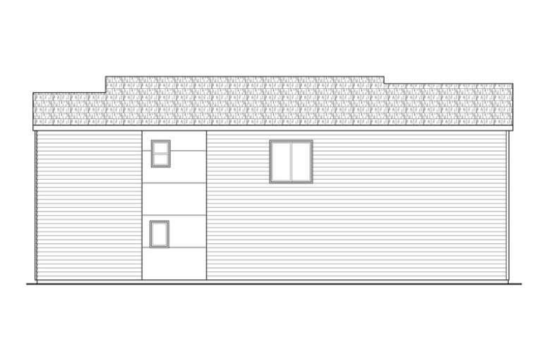 Modern House Plan #035-00669 Elevation Photo