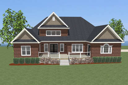Cottage House Plan #6849-00010 Elevation Photo