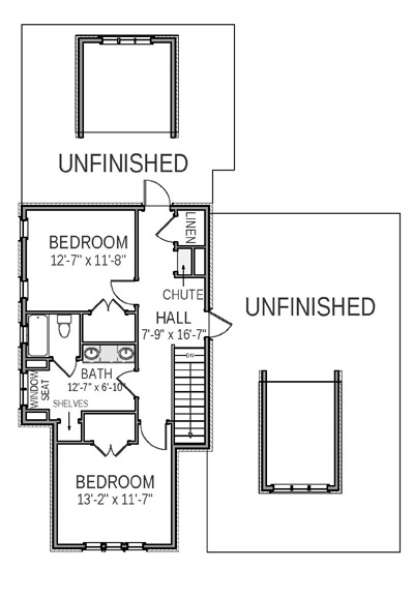 Floorplan 2 for House Plan #6849-00011