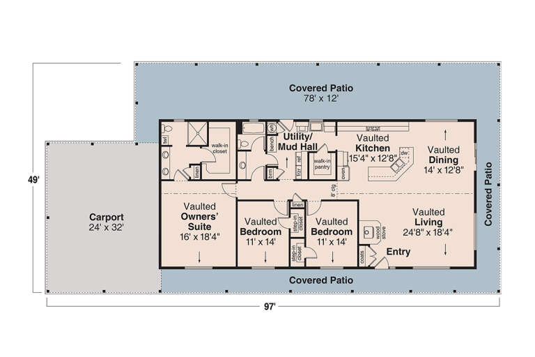 House Plan House Plan #16728 Drawing 1