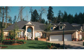 Luxury House Plan #035-00672 Elevation Photo