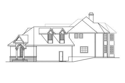 Luxury House Plan #035-00672 Elevation Photo