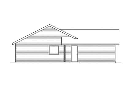 Ranch House Plan #035-00673 Elevation Photo