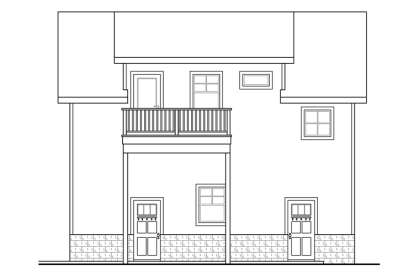 Country House Plan #035-00675 Elevation Photo