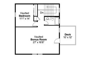 Floorplan 2 for House Plan #035-00675