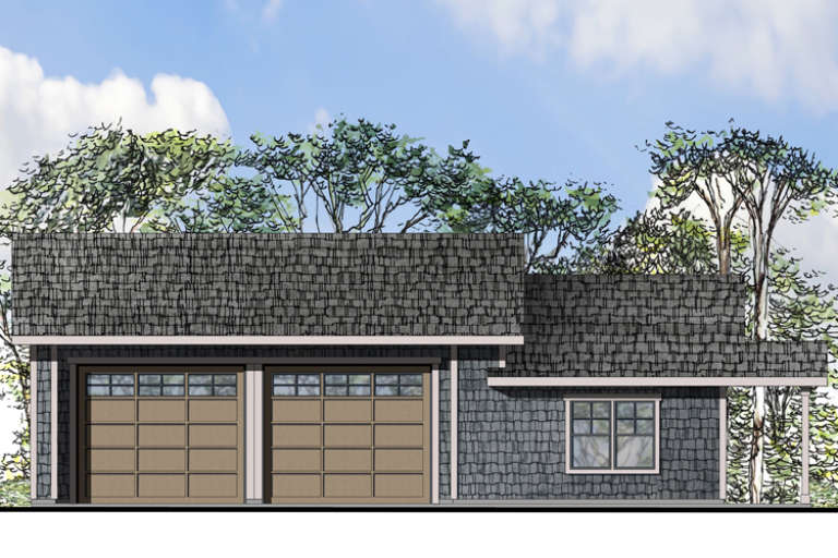 Country House Plan #035-00676 Elevation Photo
