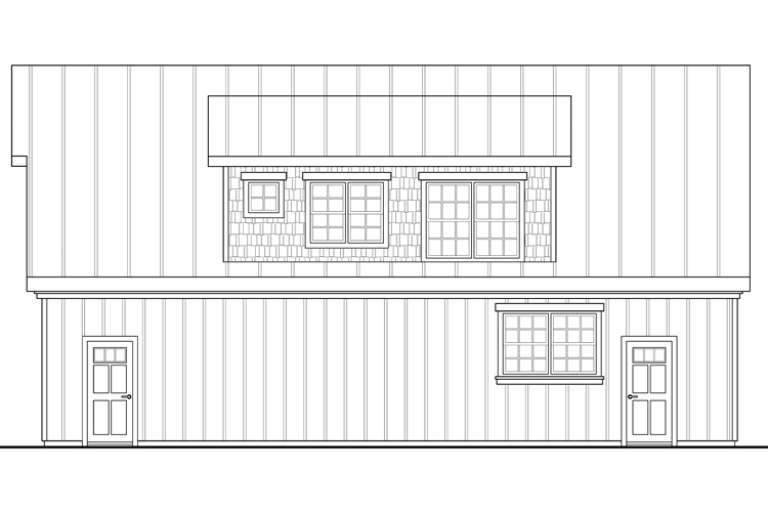 Craftsman House Plan #035-00677 Elevation Photo