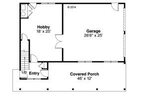 Floorplan 1 for House Plan #035-00677