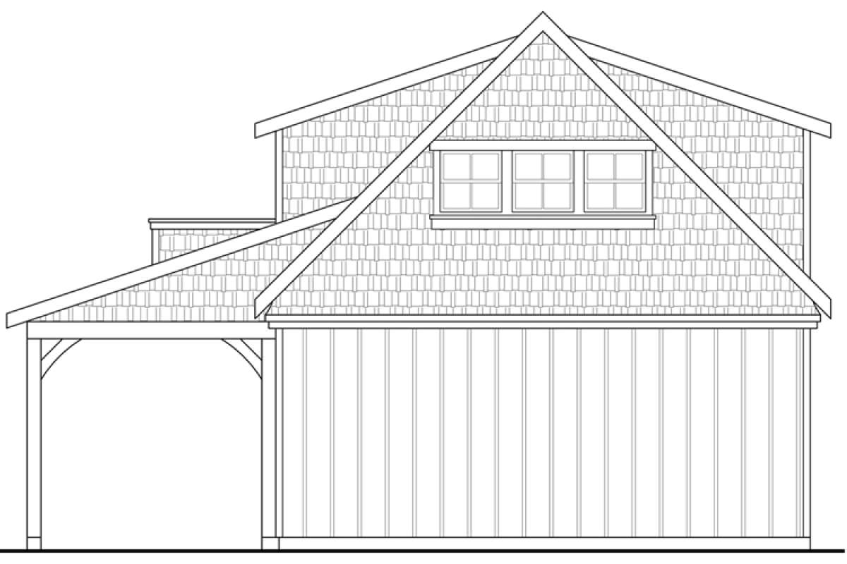 Craftsman House Plan #035-00678 Elevation Photo
