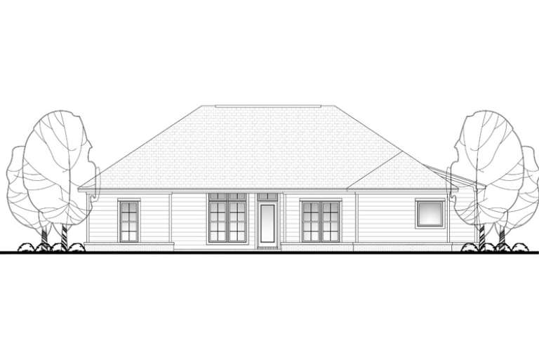 Craftsman House Plan #041-00093 Elevation Photo