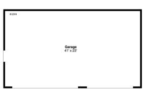 Floorplan 1 for House Plan #035-00681