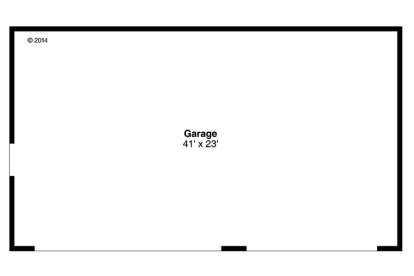 Floorplan 1 for House Plan #035-00681