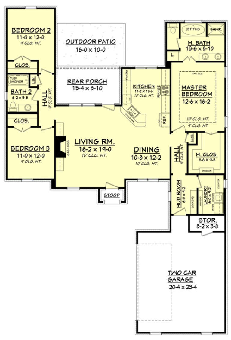 House Plan House Plan #16743 Drawing 1