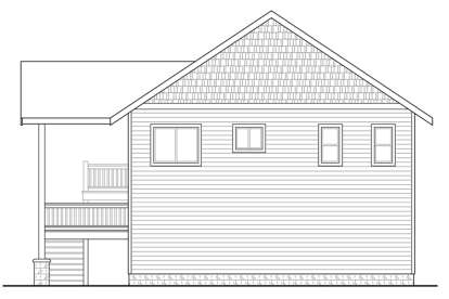 Craftsman House Plan #035-00683 Elevation Photo