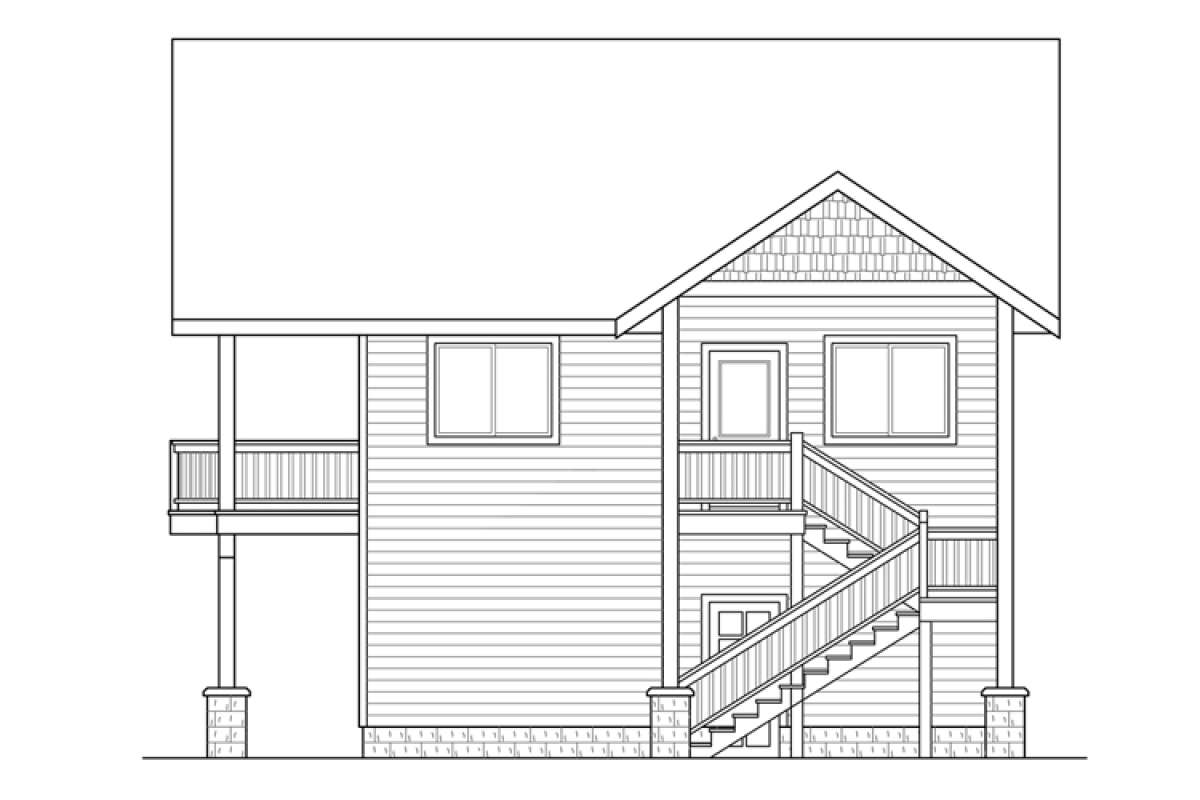 Craftsman House Plan #035-00683 Elevation Photo
