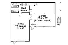 Floorplan 1 for House Plan #035-00684