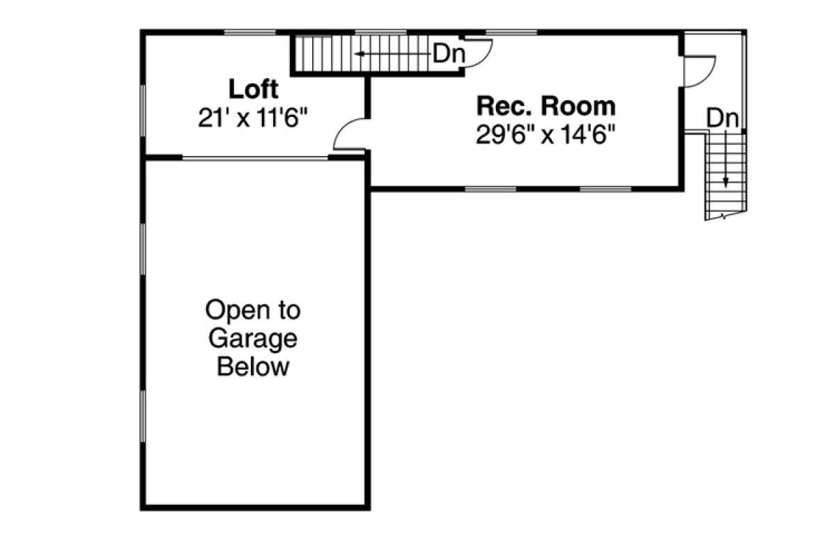 Floorplan 2 for House Plan #035-00684