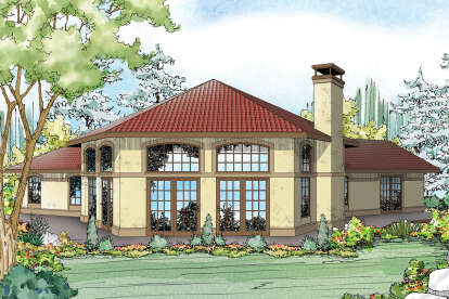 Southern House Plan #035-00685 Elevation Photo