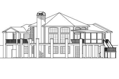 European House Plan #035-00686 Elevation Photo