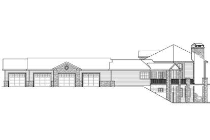 European House Plan #035-00686 Elevation Photo