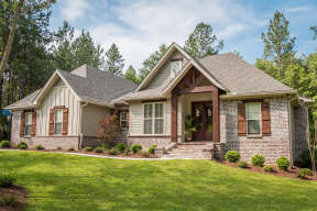 Craftsman House Plan #041-00097 Elevation Photo