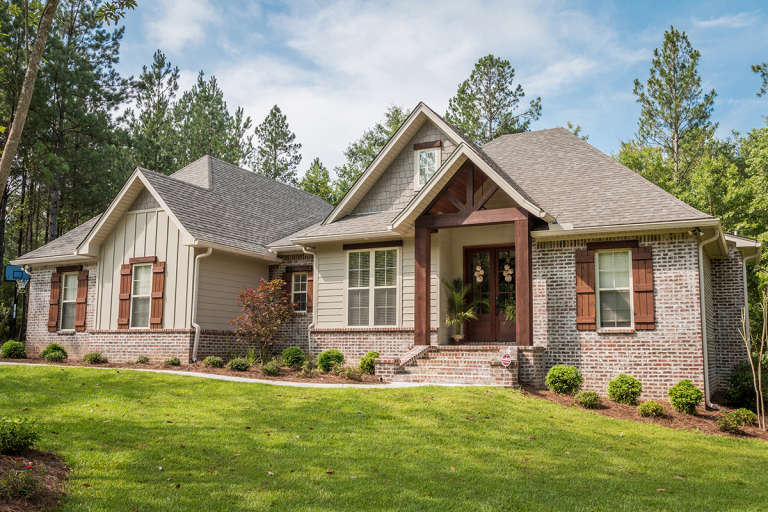 Craftsman House Plan #041-00097 Elevation Photo