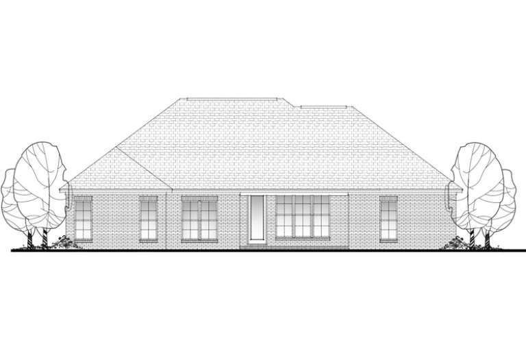 Cottage House Plan #041-00099 Elevation Photo
