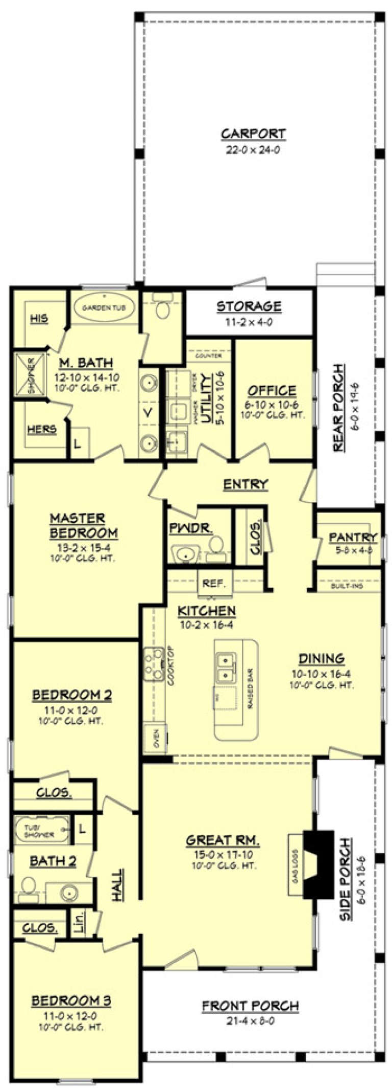 House Plan House Plan #16754 Drawing 1