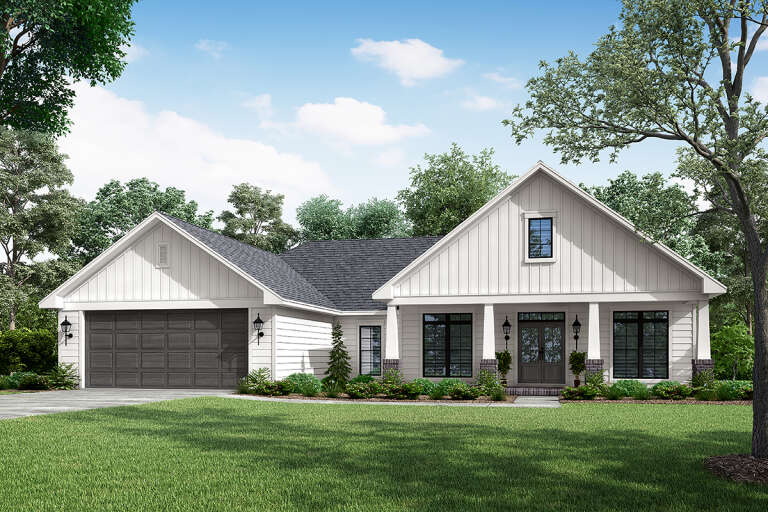 House Plan House Plan #16756 Front Elevation 
