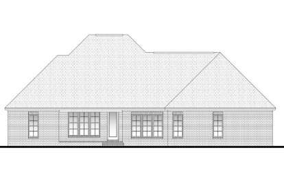 French Country House Plan #041-00103 Elevation Photo