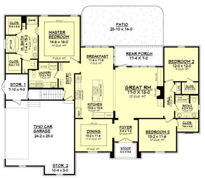 House Plan House Plan #16757 Drawing 1