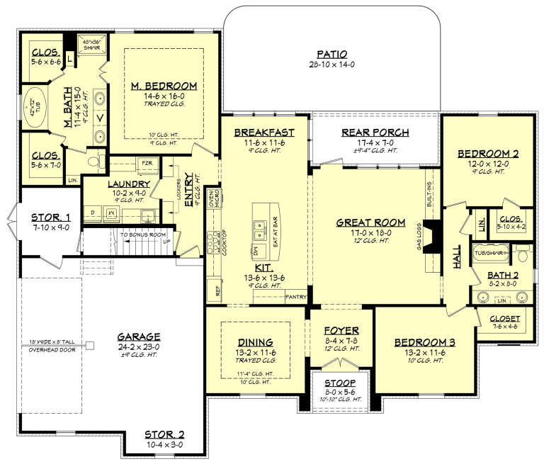 House Plan House Plan #16757 Drawing 1