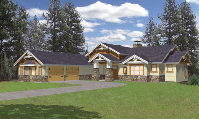 House Plan House Plan #1676 Front Elevation