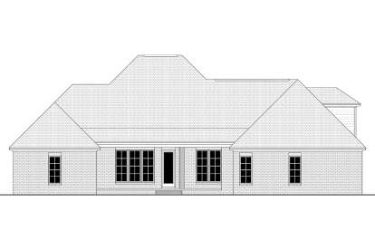 French Country House Plan #041-00106 Elevation Photo