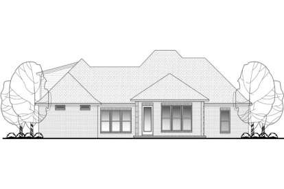 French Country House Plan #041-00109 Elevation Photo