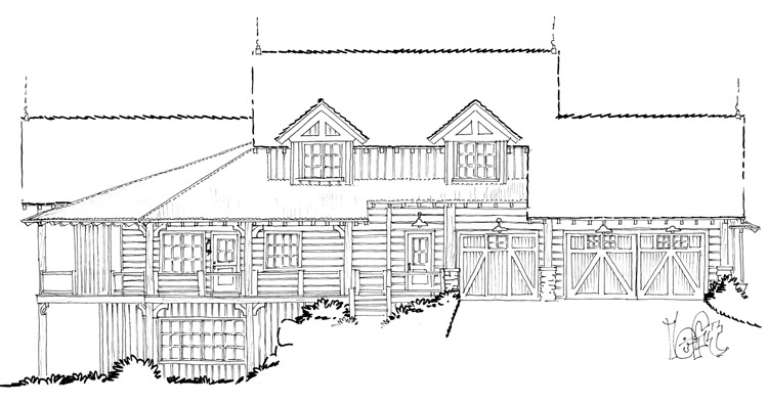 Mountain House Plan #1907-00019 Additional Photo
