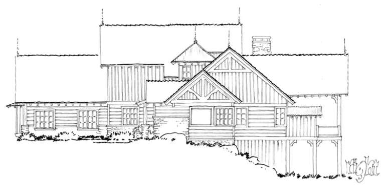 Mountain House Plan #1907-00019 Additional Photo