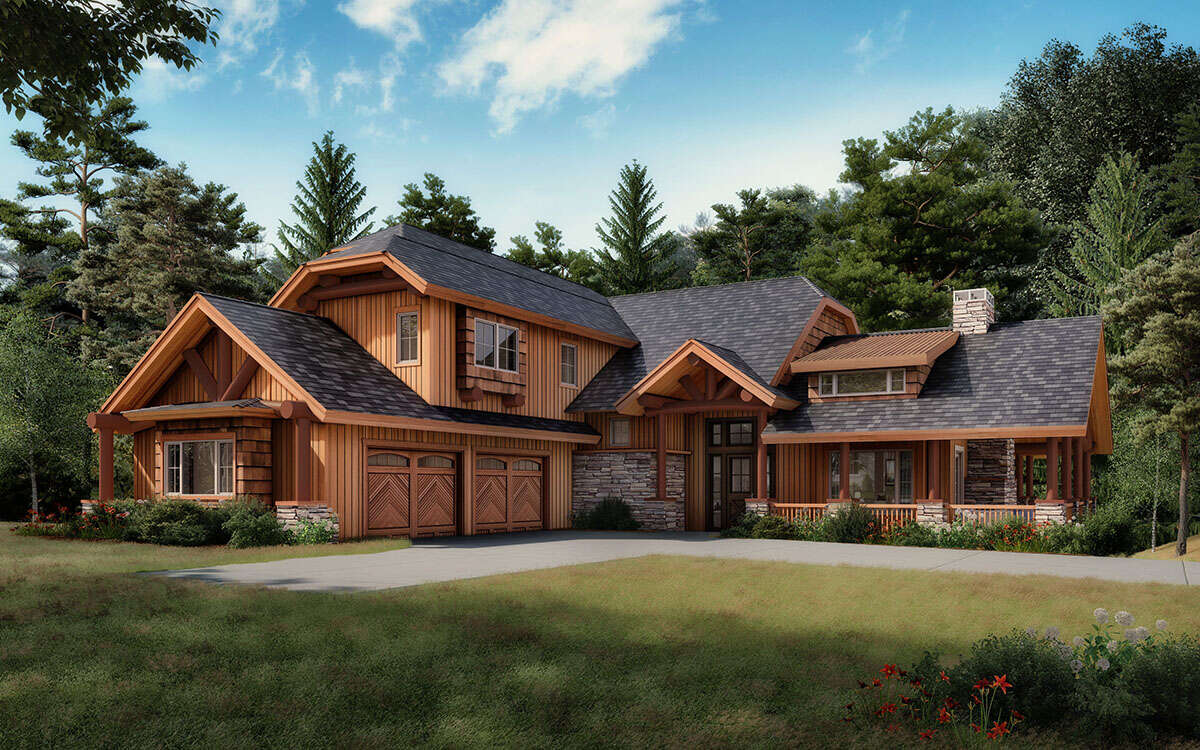 Rustic Ridge Build Plan Rustic Floor Plan