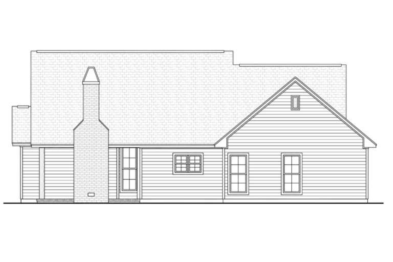 Craftsman House Plan #041-00110 Elevation Photo