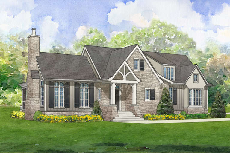House Plan House Plan #16778 Front Elevation