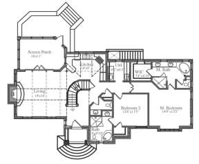 Floorplan 1 for House Plan #6819-00032