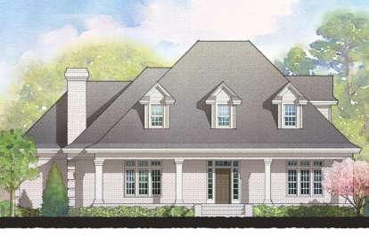 Country House Plan #6819-00033 Elevation Photo