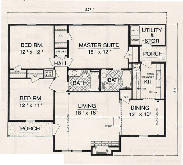 House Plan House Plan #16784 Drawing 1