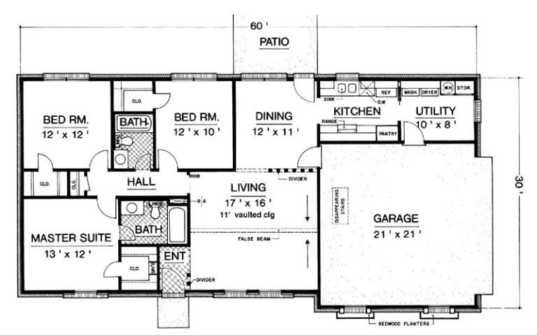 House Plan House Plan #16787 Drawing 1