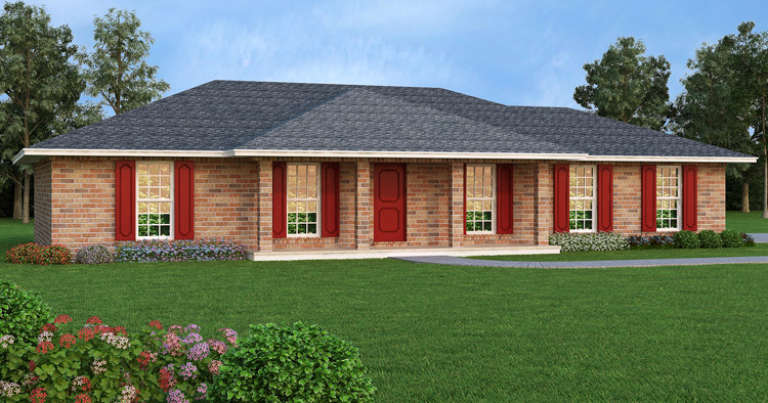 House Plan House Plan #16788 Front Elevation