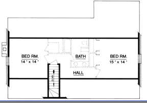 Floorplan 2 for House Plan #048-00234