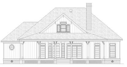 Southern House Plan #048-00235 Elevation Photo