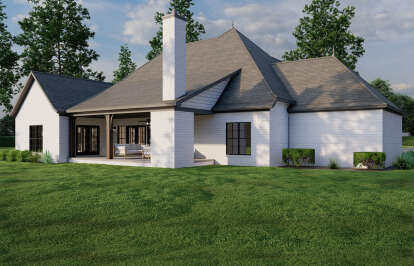 European House Plan #110-01008 Elevation Photo